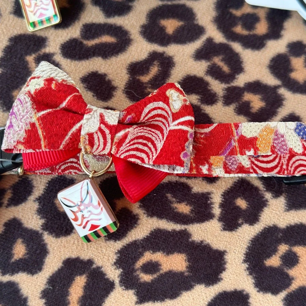 Japanese Cat Bow Collar